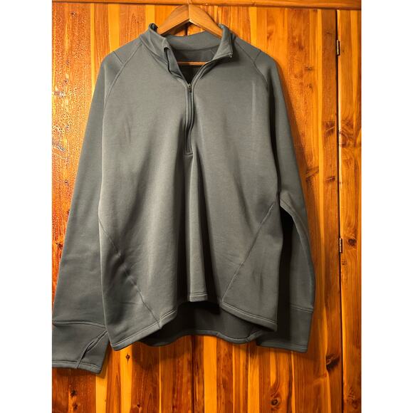 Eastern Mountain Sports Mens XL Navy polertec shirt - Picture 4 of 9